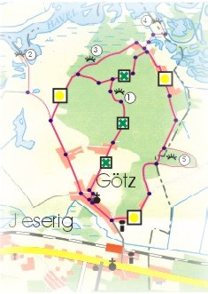 Torenkarte Götzer Berge - Götzer Havelufer