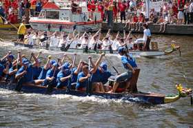 Drachenbootrennen - beliebtes Festspektakel an der Havel